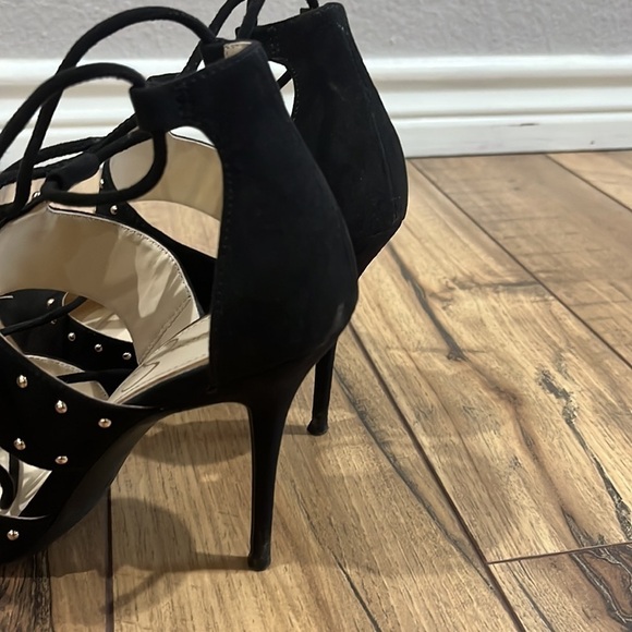 Jessica Simpson Wevire Pump black supreme microsuede heels Size: 9M - Picture 7 of 15